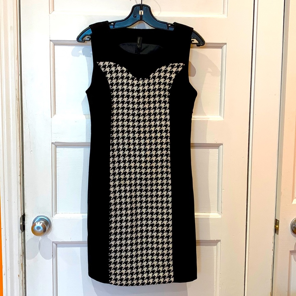 Vera Moda Houndstooth dress - size 36 euro - (US 4)